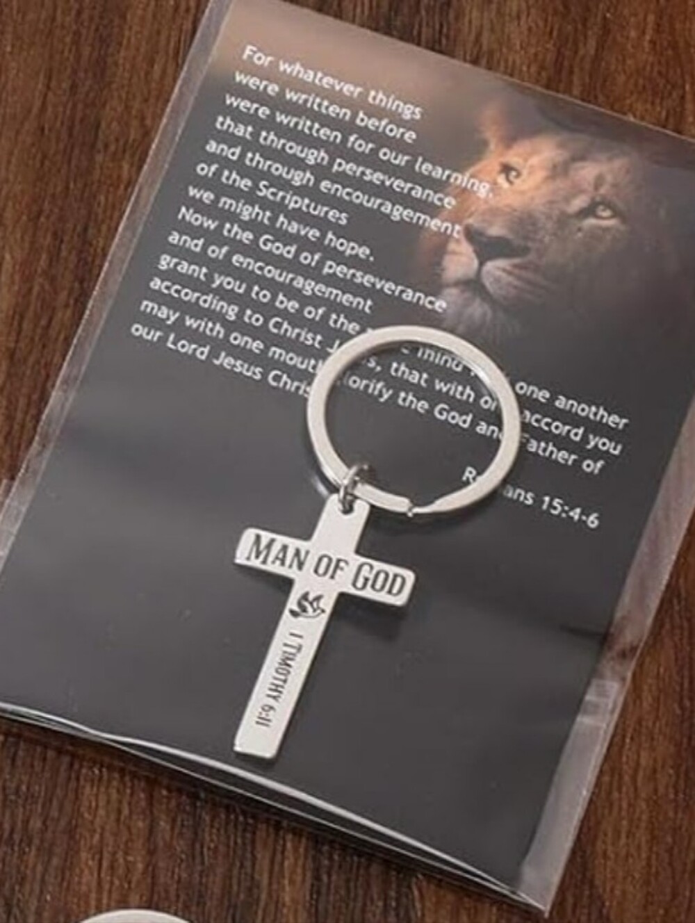 Man Of God keychain